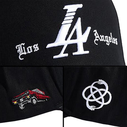 REFERENCE LA VIDA SNAPBACK CAP BLACK