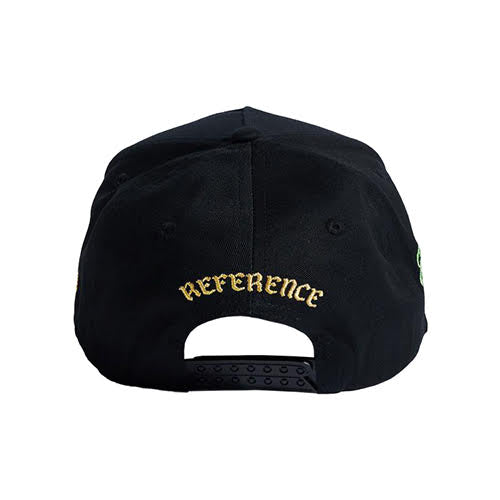 REFERENCE PARADISE LA SNAPBACK CAP BLACK YELLOW