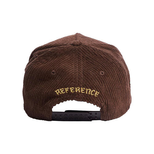 REFERENCE PARADISE LA CORDUROY SNAPBACK CAP BROWN