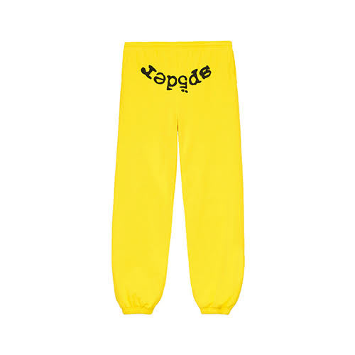 SP5DER YELLOW LEGACY SWEATPANT