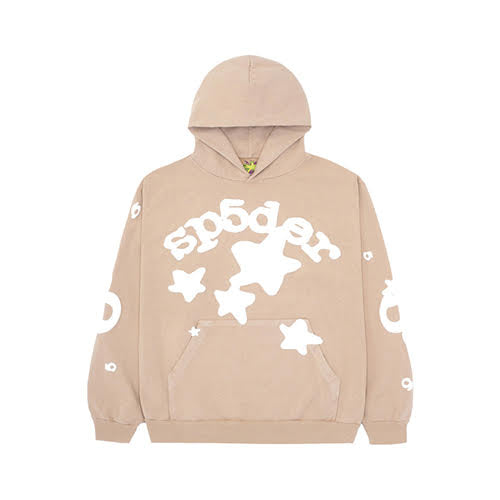 SP5DER SAND BELUGA HOODIE