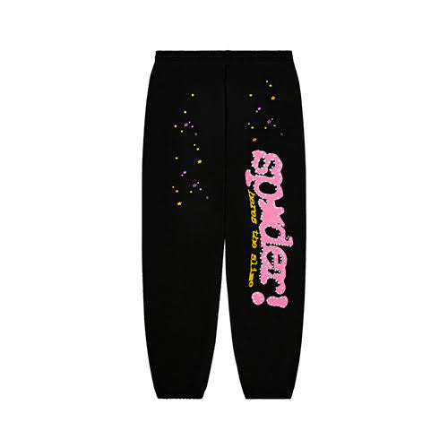 SP5DER BLACK P NK V2 SWEATPANT