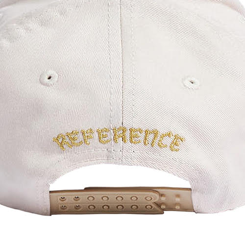 REFERENCE WAVY PARADISE LA SNAPBACK CAP CREAM BLACK
