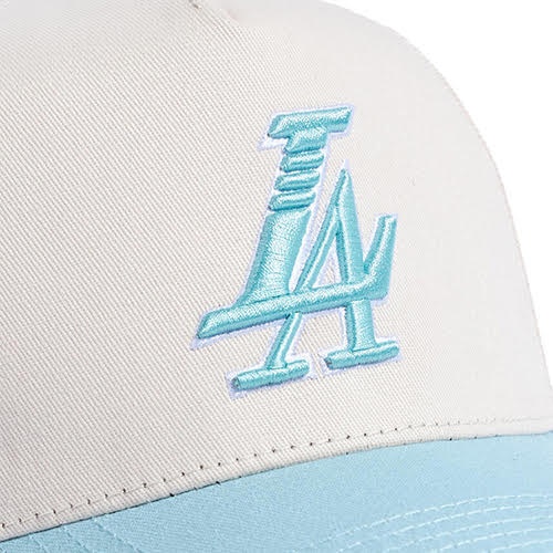 REFERENCE PARADISE LA SNAPBACK CAP CREAM TEAL