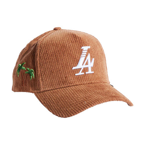 REFERENCE PARADISE LA CORDUROY SNAPBACK CAP COPPER