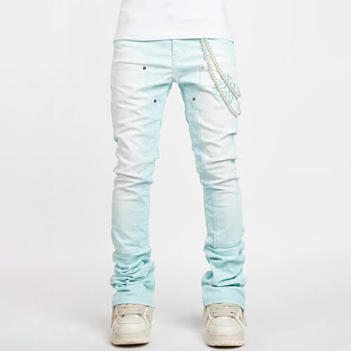 GUAPI VELVET TIFFANY CARPENTER STACKED DENIM