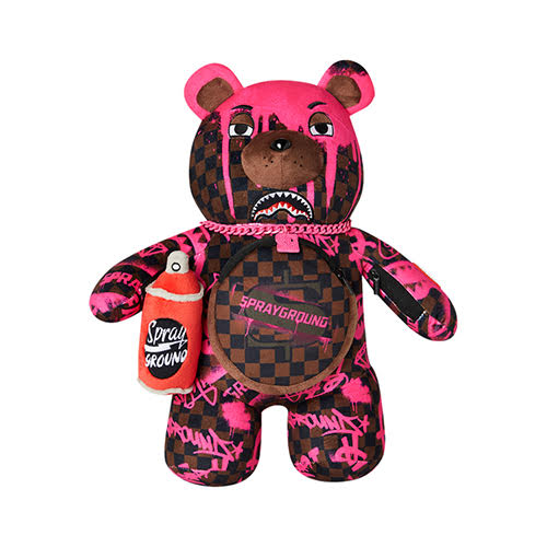SPRAYGROUND STENCIL SPRAY BEAR 16 INCH