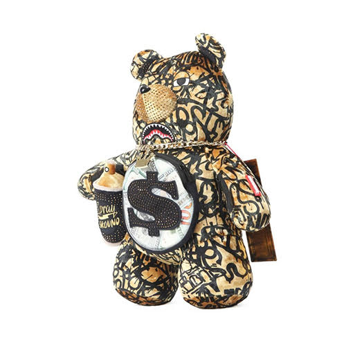 SPRAYGROUND ULTRA RARE BEAR 16 INCH