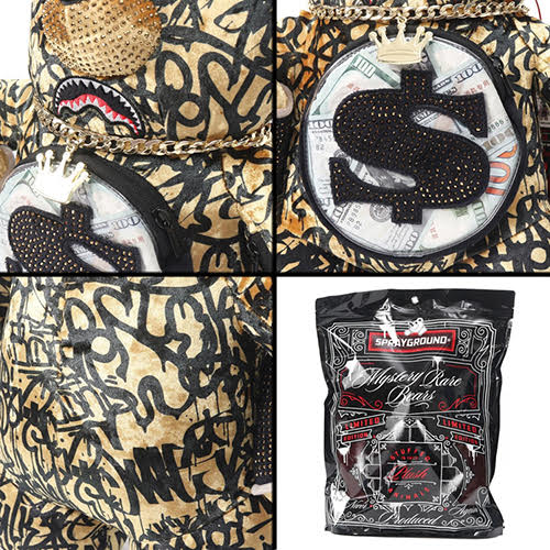 SPRAYGROUND ULTRA RARE BEAR 16 INCH