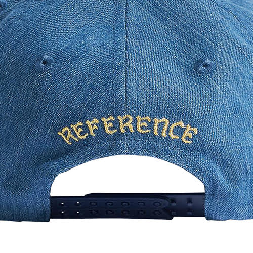 REFERENCE PARADISE LA SNAPBACK CAP DENIM TAN