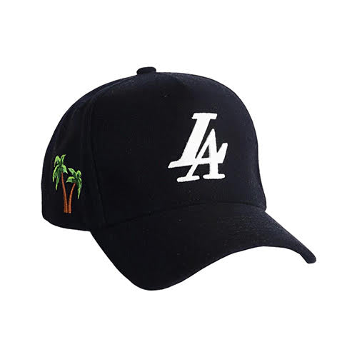 REFERENCE PARADISE LA WOOL SNAPBACK CAP BLACK