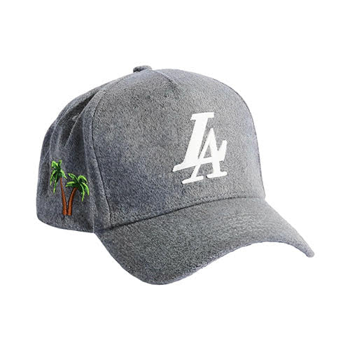 REFERENCE PARADISE LA WOOL SNAPBACK CAP GREY