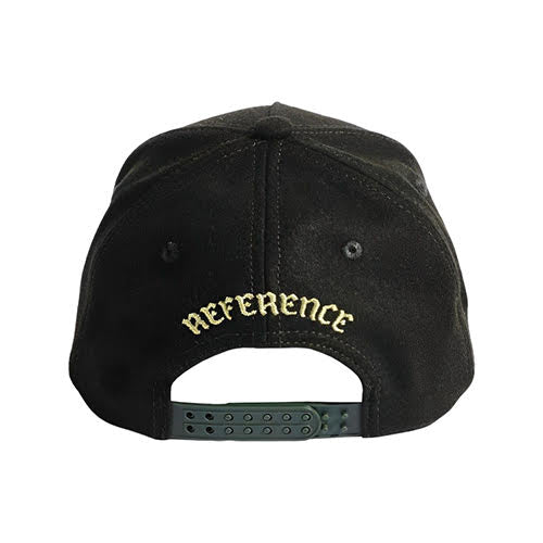 REFERENCE PARADISE LA WOOL SNAPBACK CAP DARK GREEN