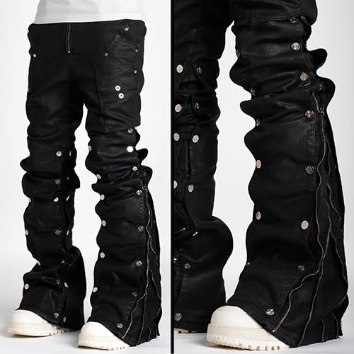 GUAPI OBSIDIAN BLACK WAXED PREMIUM DENIM V2