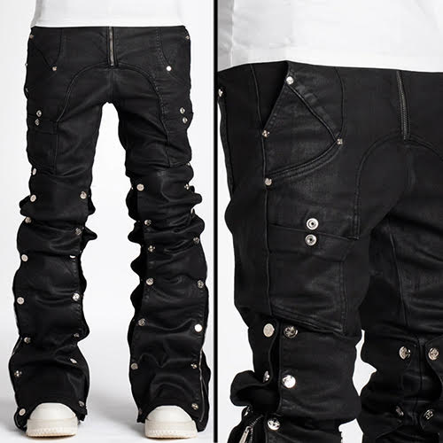 GUAPI OBSIDIAN BLACK WAXED PREMIUM DENIM V2
