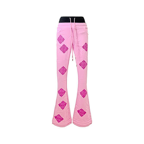 GUAPI FRENCH ROSE ICON SWEAT PANTS