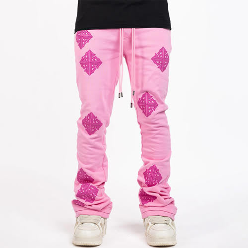 GUAPI FRENCH ROSE ICON SWEAT PANTS