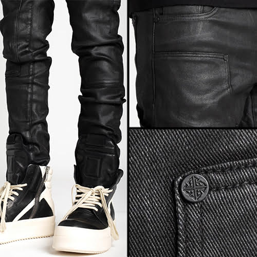 GUAPI ALL BLACK CARPENTER DENIM