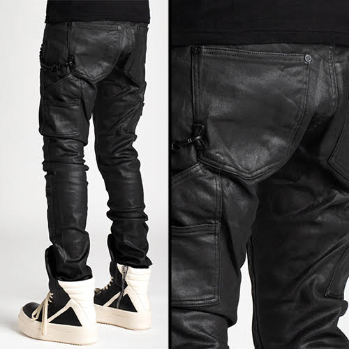 GUAPI ALL BLACK CARPENTER DENIM