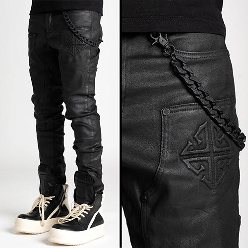 GUAPI ALL BLACK CARPENTER DENIM