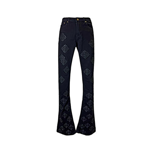 GUAPI ALL BLACK ICON STACKED DENIM