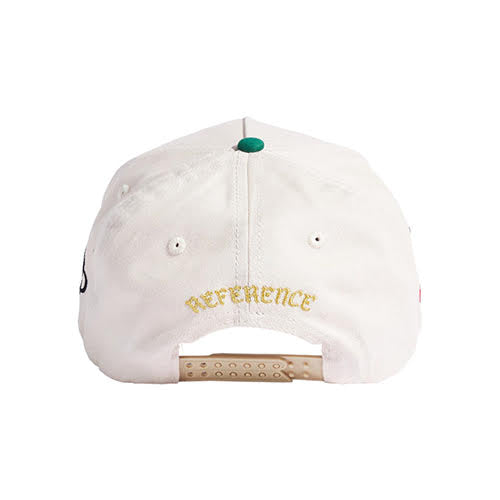 REFERENCE OAK WAVY SNAPBACK CAP CREAM GREEN