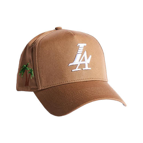REFERENCE PARADISE LA SNAPBACK CAP BEIGE