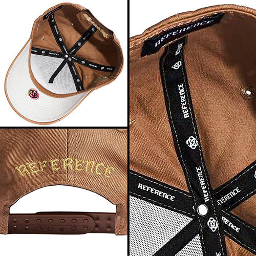 REFERENCE PARADISE LA SNAPBACK CAP BEIGE