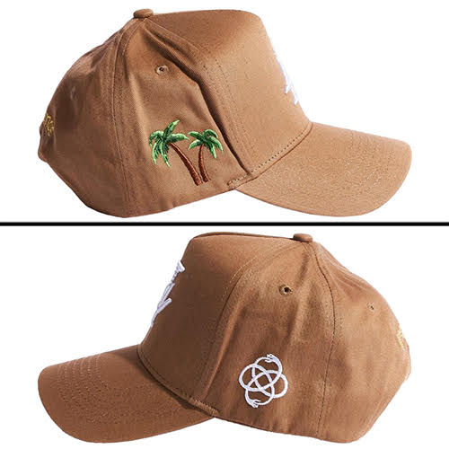 REFERENCE PARADISE LA SNAPBACK CAP BEIGE