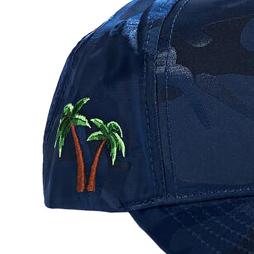 REFERENCE PARADISE LA SNAPBACK CAP BLUE CAMO