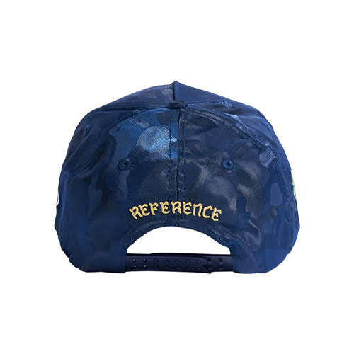REFERENCE PARADISE LA SNAPBACK CAP BLUE CAMO