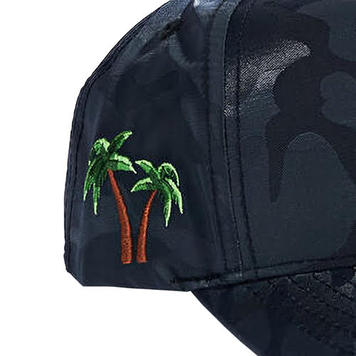 REFERENCE PARADISE LA SNAPBACK CAP BLACK CAMO