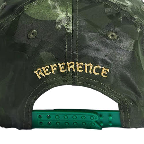 REFERENCE PARADISE LA SNAPBACK CAP GREEN CAMO