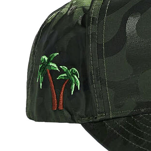 REFERENCE PARADISE LA SNAPBACK CAP GREEN CAMO
