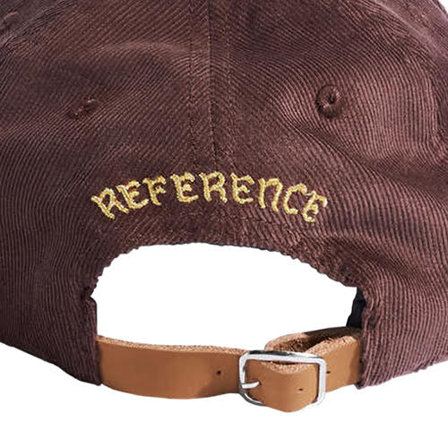 REFERENCE PARADISE LA CORDUROY UNSTRUCTURED CAP BROWN
