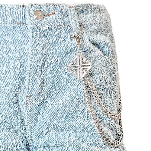 GUAPI SKY BLUE SUPER STACKED DENIM