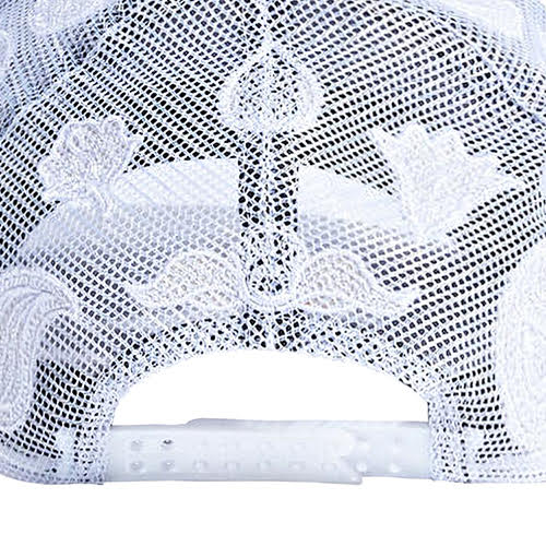 REFERENCE PAISLEY DENIM TRUCKER CAP DENIM PAISLEY