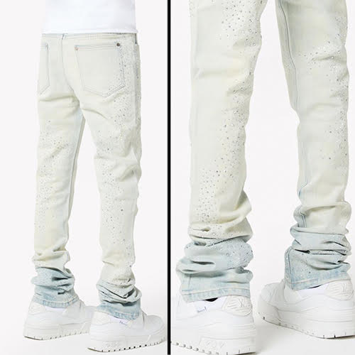 GUAPI VINTAGE BLUE STARRY SKY DENIM