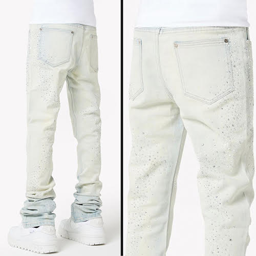 GUAPI VINTAGE BLUE STARRY SKY DENIM
