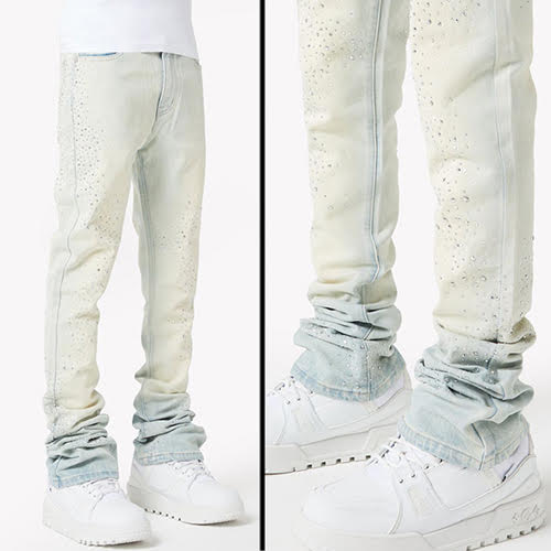 GUAPI VINTAGE BLUE STARRY SKY DENIM