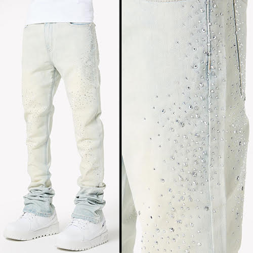 GUAPI VINTAGE BLUE STARRY SKY DENIM