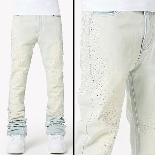 GUAPI VINTAGE BLUE STARRY SKY DENIM