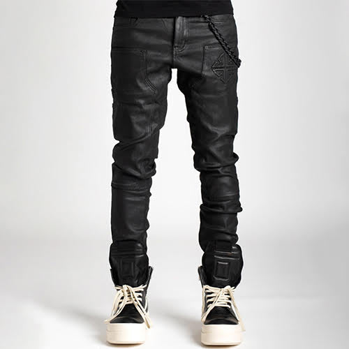 GUAPI ALL BLACK CARPENTER DENIM