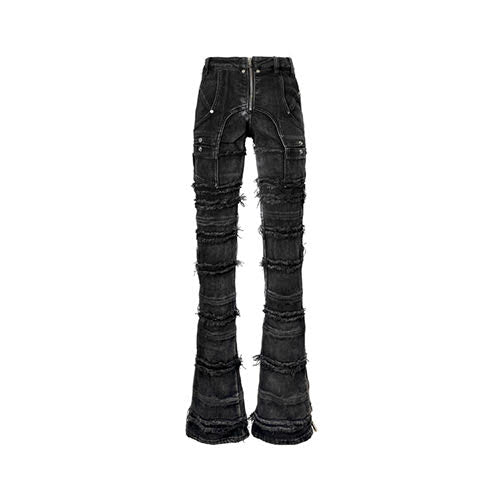 GUAPI IRON GREY DISTRESSED DENIM