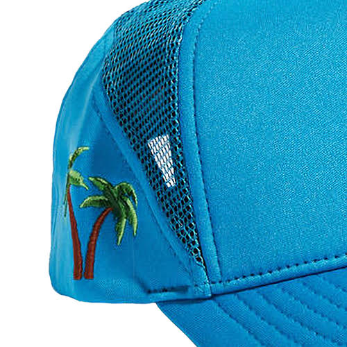 REFERENCE PARADISE LA TRUCKER CAP SKY BLUE