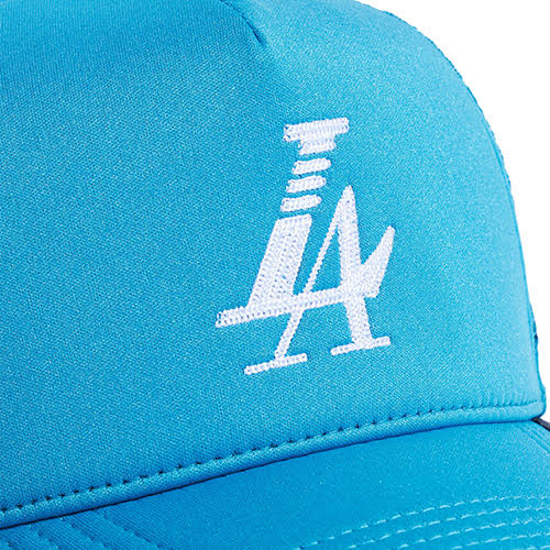 REFERENCE PARADISE LA TRUCKER CAP SKY BLUE