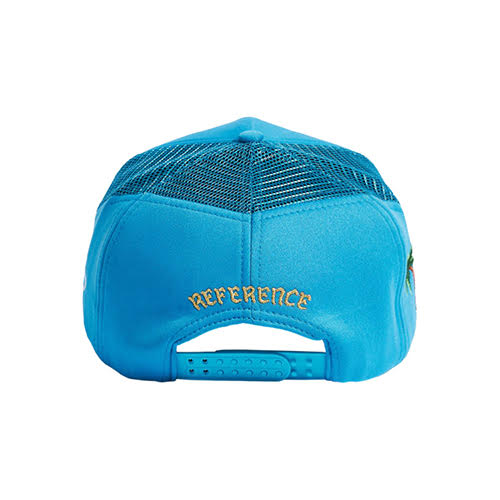 REFERENCE PARADISE LA TRUCKER CAP SKY BLUE
