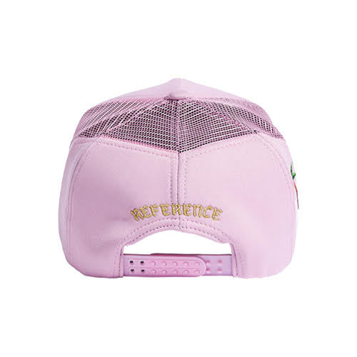 REFERENCE PARADISE LA TRUCKER CAP PINK