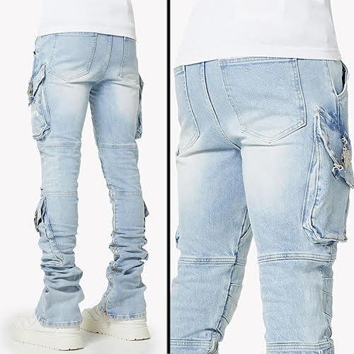 GUAPI AQUA BLUE OPS DENIM