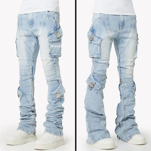 GUAPI AQUA BLUE OPS DENIM